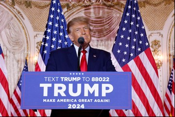 Donald Trump se lanzó: entregó documentos para volver a ser candidato a presidente de Estados Unidos