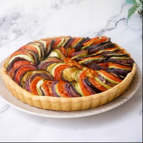 Tarta ratatouille