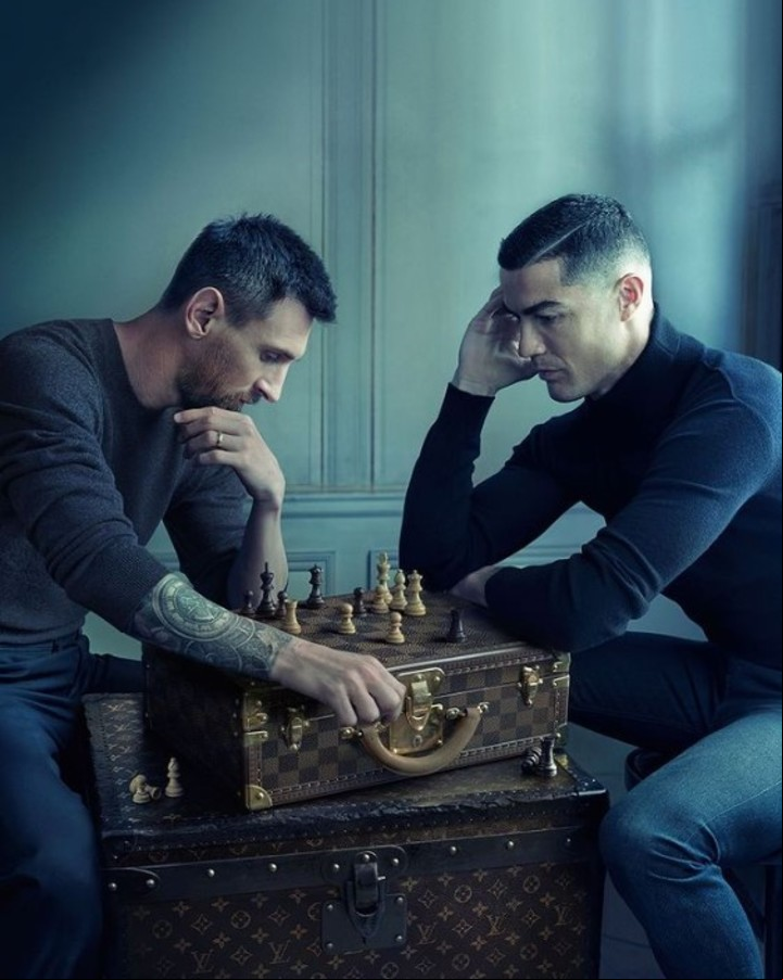 La publicidad de Lionel Messi y Cristiano Ronaldo a un día del inicio del Mundial 2022