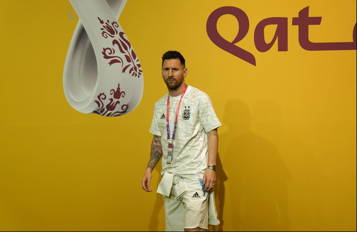 Messi despejo dudas y afirmó que lega en un gran momento físico. Foto: Fernando de la Orden / Enviado Especial