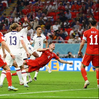 Mundial de Qatar 2022: Estados Unidos preparaba el festejo pero Gareth Bale le aguó la fiesta