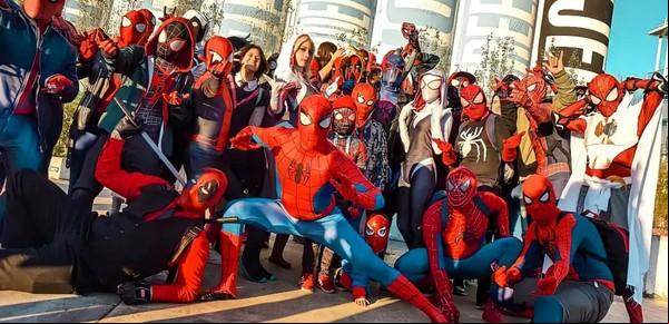 Súper héroes por un rato: secretos de la tribu urbana que venera a Spider-Man