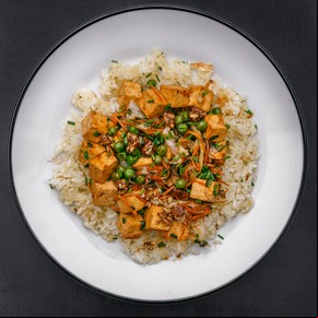 Salteado thai con tofu