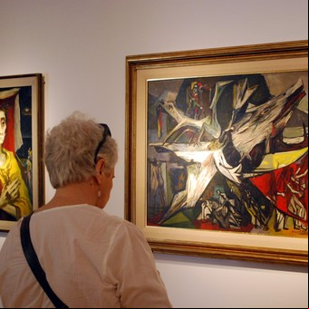 Homenaje a Raquel Forner, la artista que estaba obsesionada con las guerras y la carrera espacial
