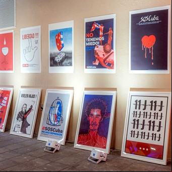 El arte cubano en Miami pide por la libertad de los artistas presos en la Isla