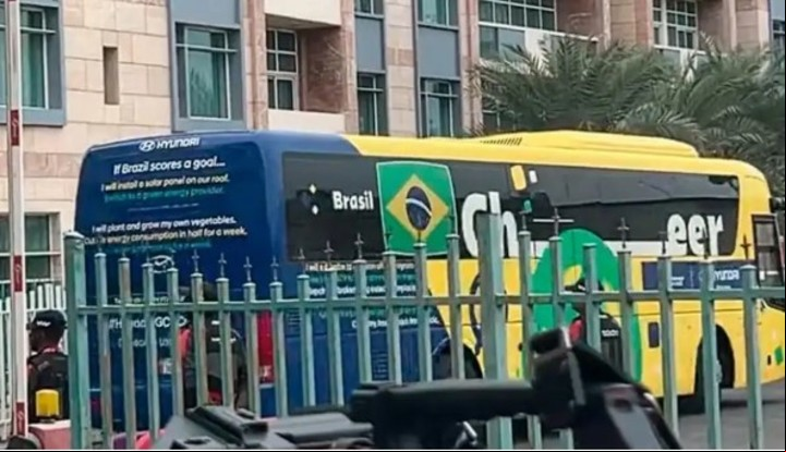 Un reducido plantel de Brasil regresó a Río. Foto: Twitter