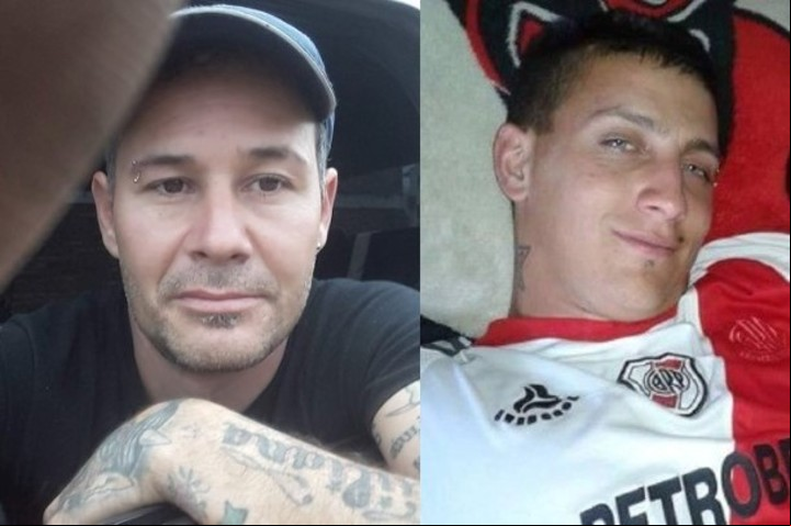 Silvio David Vitullo (40) y Diego Fabián Segura (30).
