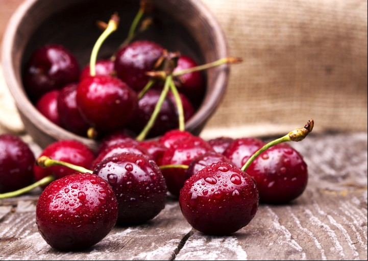 Las cerezas cuentan con un alto contenido de melatonina. Foto: Shutterstock