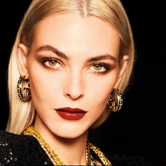 Make up para las Fiestas: mucho glitter y bocas rojas