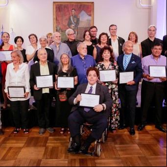 Reconocimiento a Bruno Gelber, María Moreno y Graciela Borges: se entregaron los Premios Trayectoria del Fondo Nacional de las Artes