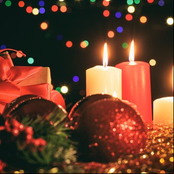 ¿Cuál es el significado del color de las velas de Navidad?