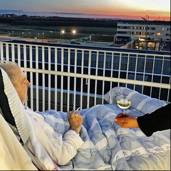 Un hospital le cumplió sus últimos tres deseos instantes antes de morir