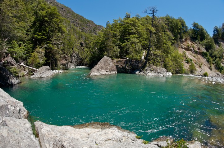 Cajón del Azul, El Bolsón. Foto Shutterstock.