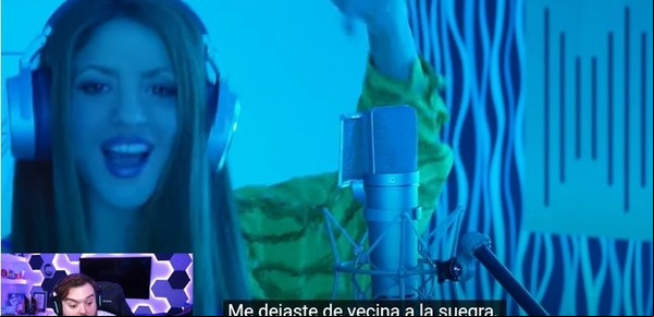 Ibai no pudo contener la risa con el video de Shakira y sentenció a su socio Piqué: "Descanse en paz"