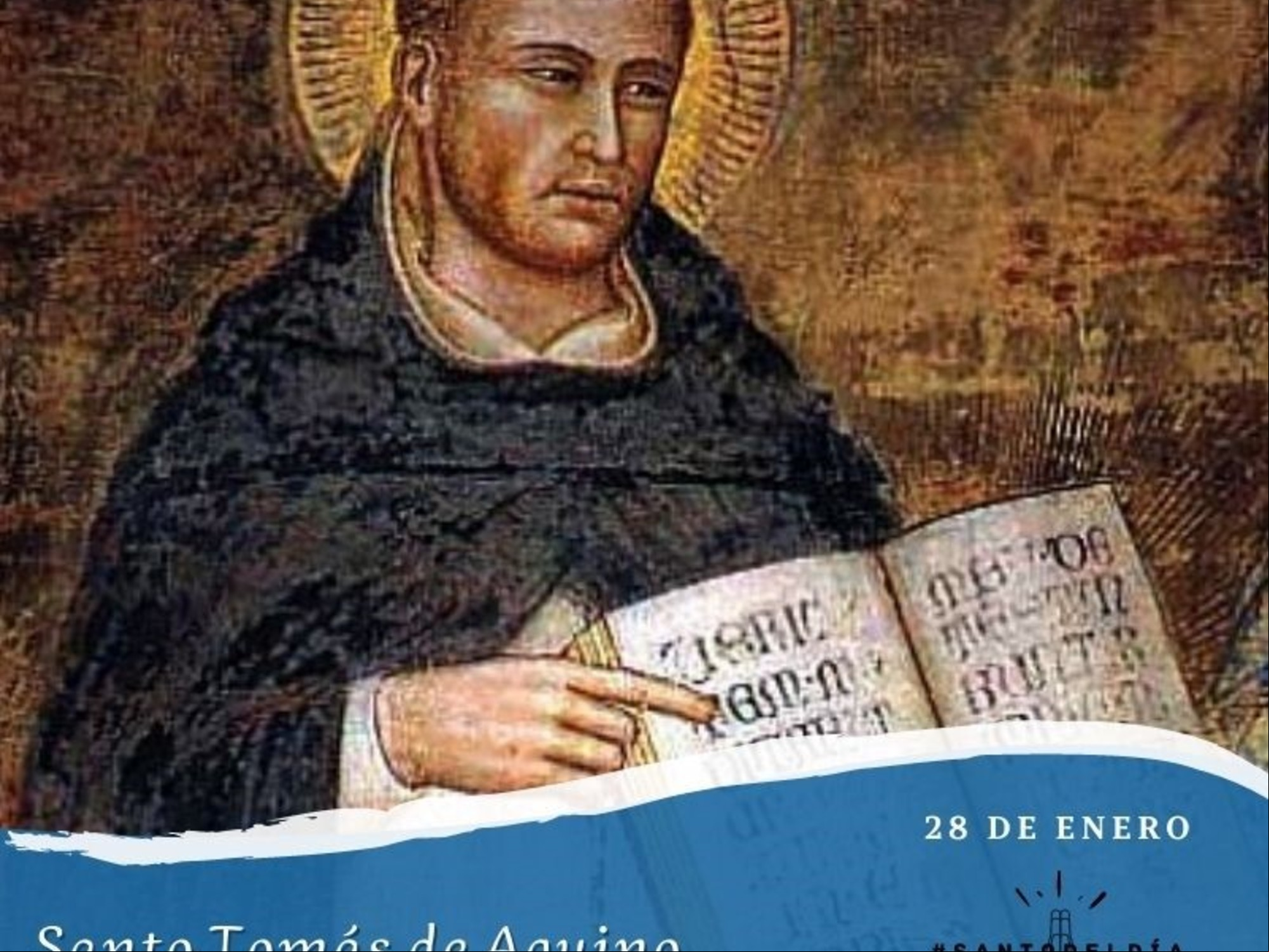 Santo Tomás de Aquino, notable teólogo, ordena y enumera los 7 pecados capitales en el Siglo XIII./ Imagen: AICA.