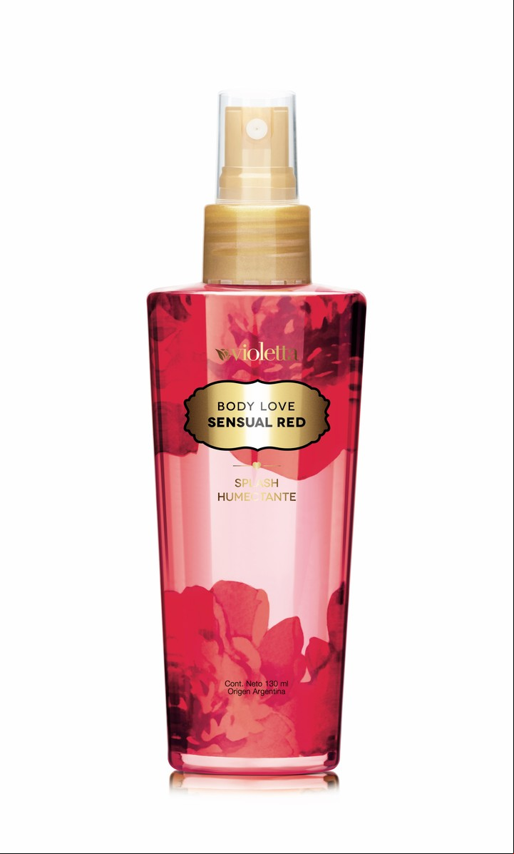 Body love sensual red by Violetta Cosméticos. / Gentileza