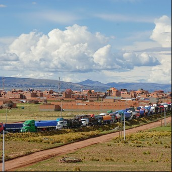Desaguadero, la ciudad fantasma que creó la crisis en Perú