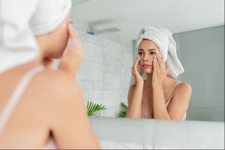 La máscara facial se debe usar por la noche, luego de quitar todo el maquillaje y con el rostro bien limpio y seco.
