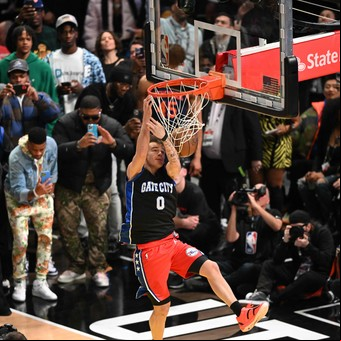 All Star Game de la NBA: Mac McClung desafió la gravedad y logró una memorable consagración en el concurso de volcadas