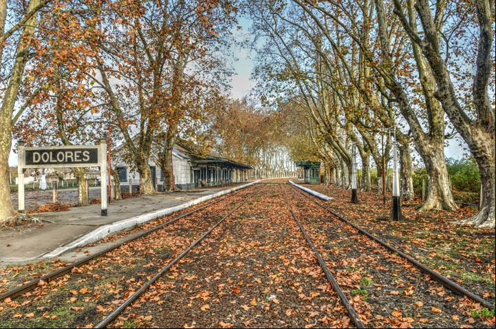 Estación de tren de Dolores. Foto Turismo Provincia de Buenos Aires