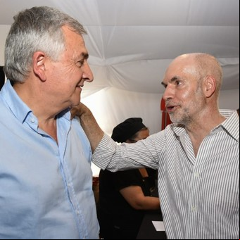 Señal política: Gerardo Morales y Horacio Rodríguez Larreta se mostraron juntos en Expoagro y llevaron sus propuestas al campo