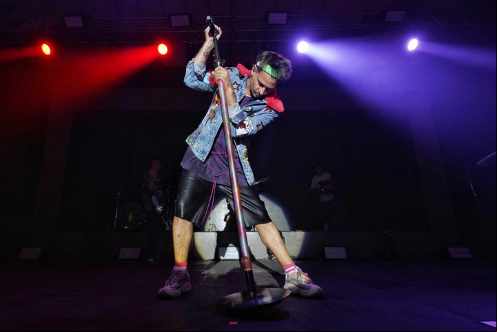 Chano en vivo en La Plata. Foto: Martín Bonetto.