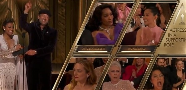 El momento más incómodo de los Oscar 2023: la decepción de Angela Bassett al perder con Jamie Lee Curtis