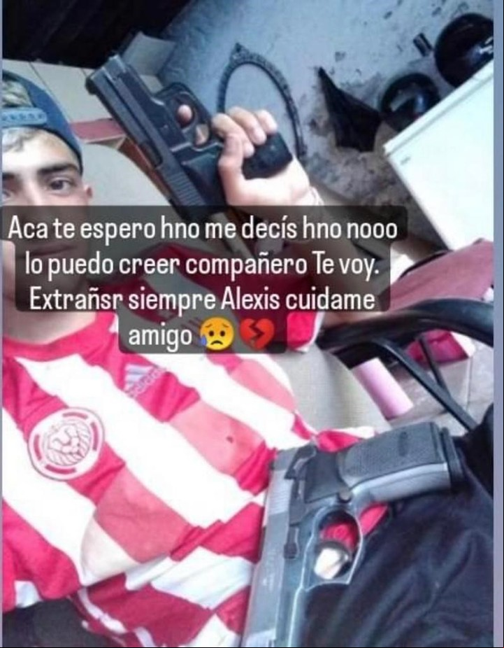 Alexis Ricardo Valdez (18), "Mamu". Murió baleado por un policía en Caseros (Tres de Febrero).