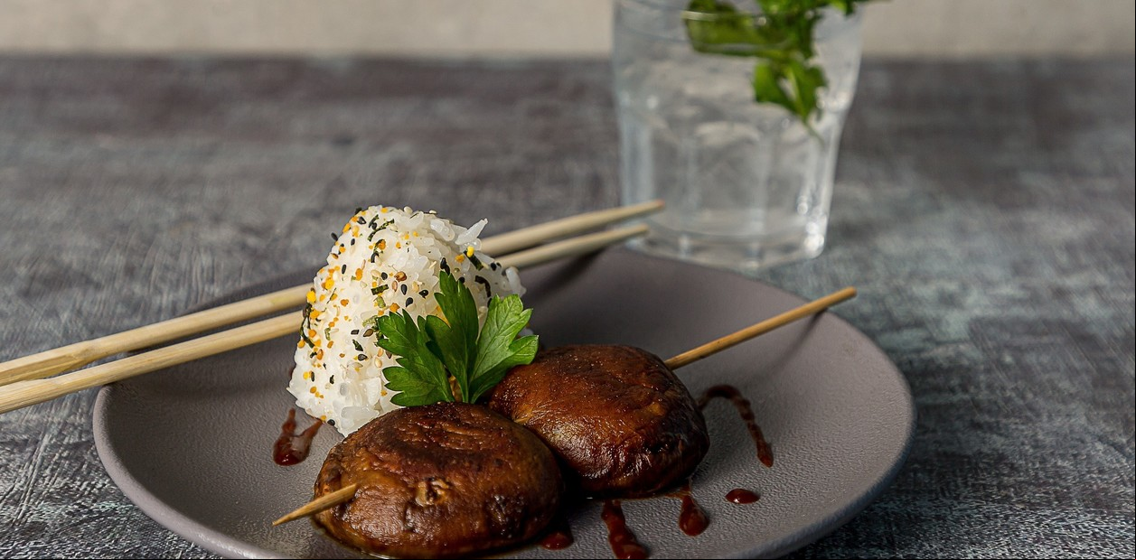Receta de Brochette de hongos