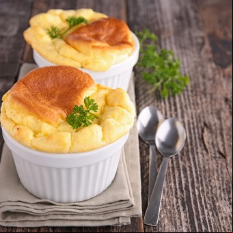Soufflé de queso