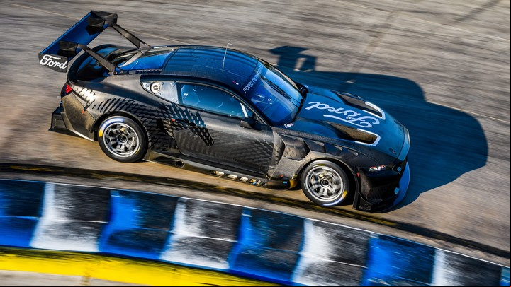 El Ford Mustang GT3 debutará en pistas en 2024.