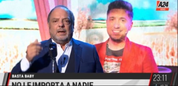 Baby Etchecopar puso al aire un audio que Lucas Benvenuto le envió por privado a Jey Mammón