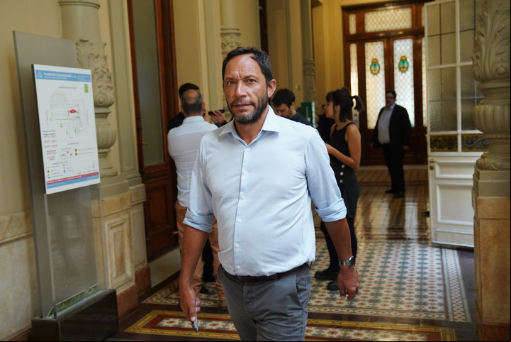 Maximiliano Ferraro, posible primer candidato a Diputado por la Ciudad por Larreta. Foto: Lucia Merle