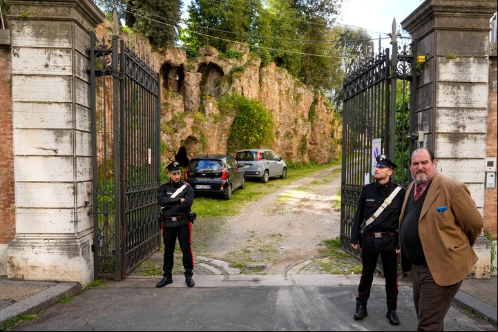 La casa, situada junto a la elegante Via Veneto, pertenece a la familia Ludovisi desde principios del siglo XVII. Foto: AP