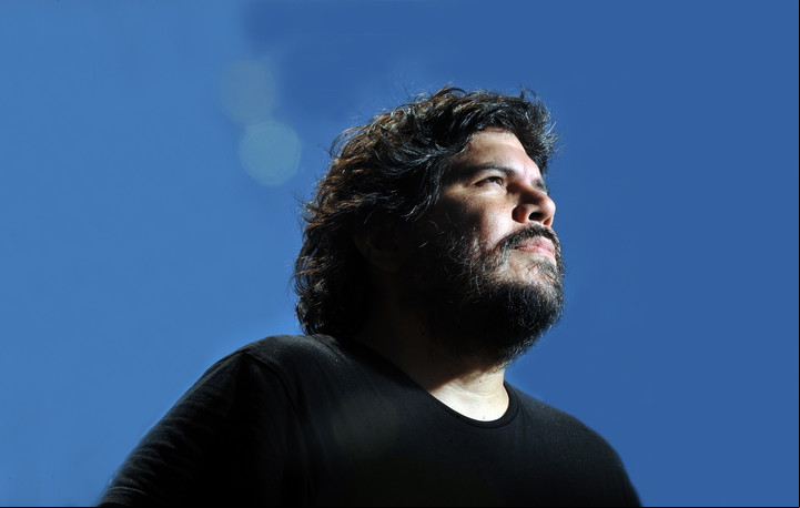 Santi Motorizado, que acaba de llenar dos Luna Park con su banda El Mató A Un Policía Motorizado. Foto: Juan Manuel Foglia.