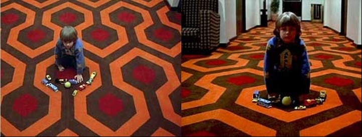 El Resplandor: el error en la alfombra.