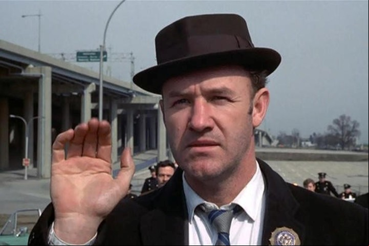 Gene Hackman, hace varias décadas atrás.