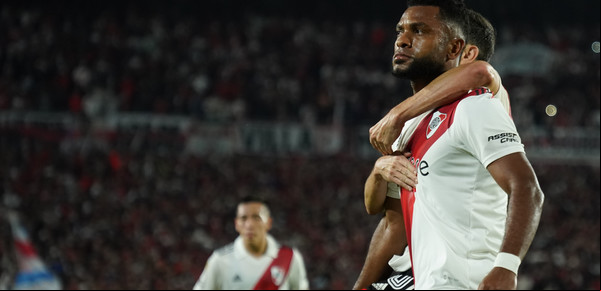 Borja, el goleador de un Superclásico caliente: "Sabía lo que me estaba jugando"