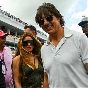 Las imágenes de Shakira y Tom Cruise juntos que revolucionaron las redes