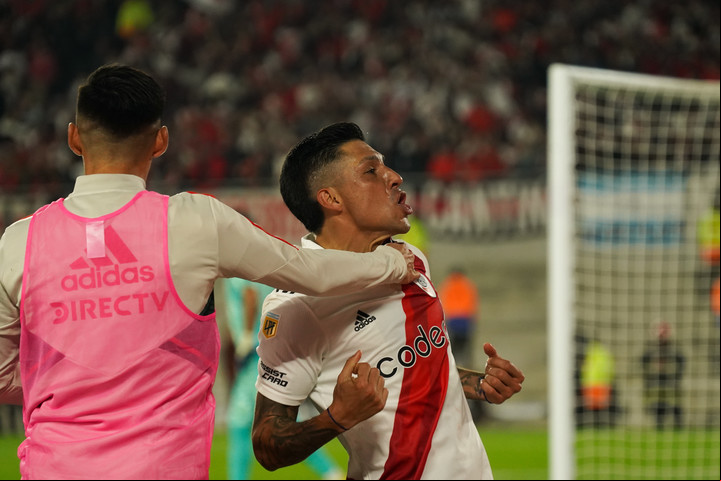 Enzo Pérez, símbolo del River de los últimos tiempos. Foto: Maxi Failla