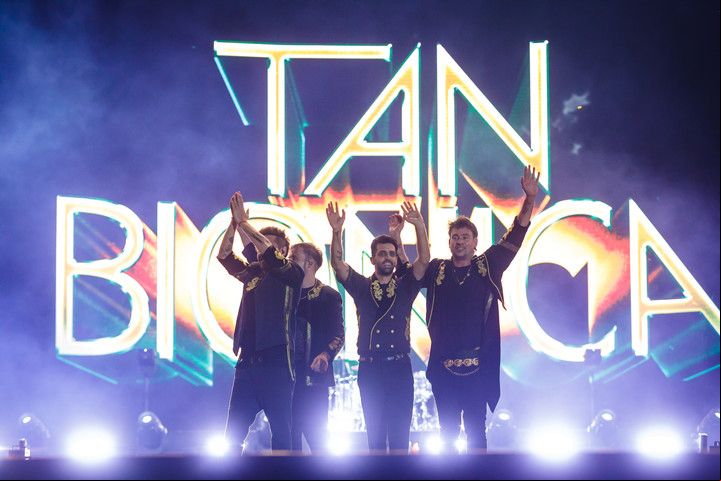 Tan Biónica, juntos en Lollapalloza Argentina. @trigogerardi