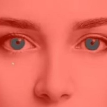 La ilusión óptica que engaña al cerebro: de qué color son los ojos de la mujer