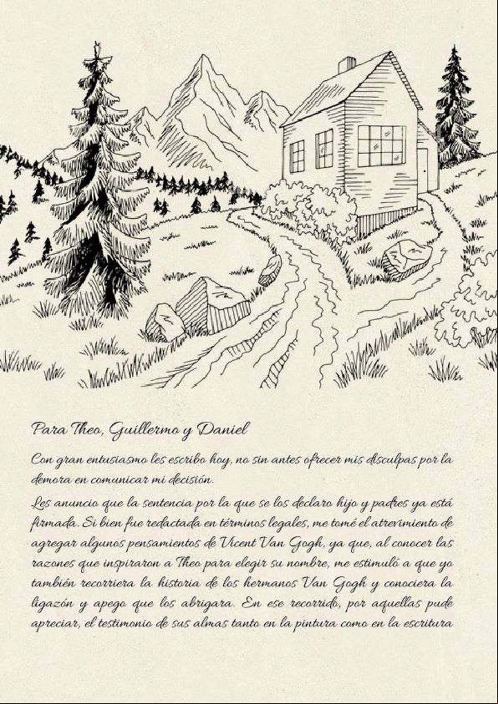 Los dibujos de Van Gogh, en la sentencia.