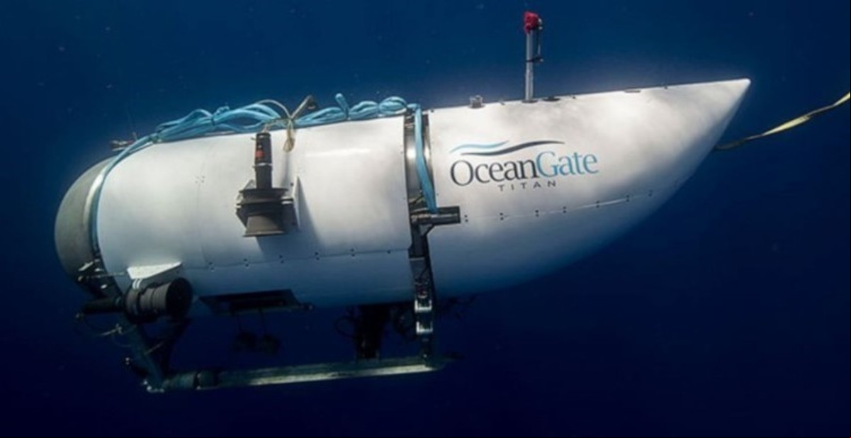 Sumergible. El batiscafo Titán, que implosionó en aguas del Oceáno Atlántico.