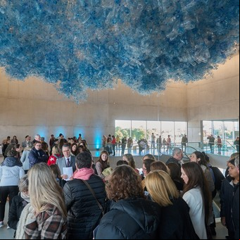 Se largó Bienalsur en Mar del Plata: barquillos, aire embotellado y mucho más