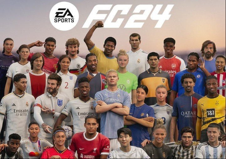 La portada de la Ultimate Edition, con los argentinos Román Riquelme y Enzo Fernández. Foto: Captura Twitter.