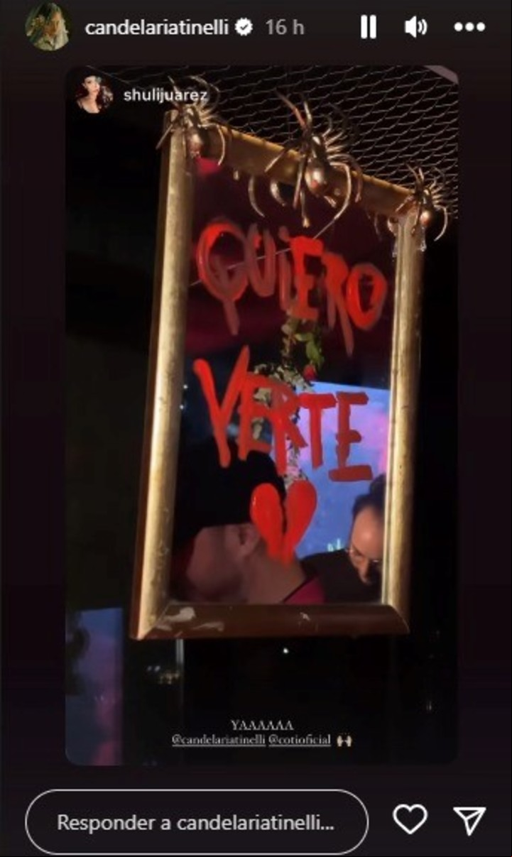 La decoración del gran evento contó con muchos detalles góticos. Instagram.