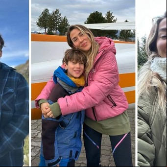 Las divertidas vacaciones de Jimena Barón con su novio, su hijo y el hijo mayor de Daniel Osvaldo