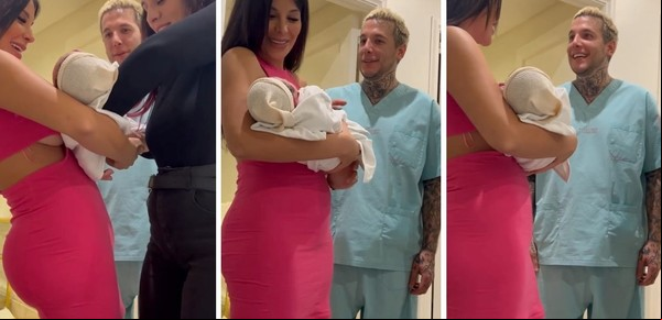 La reacción de Charlotte Caniggia al conocer a su sobrina Venezia y ver su rostro por primera vez