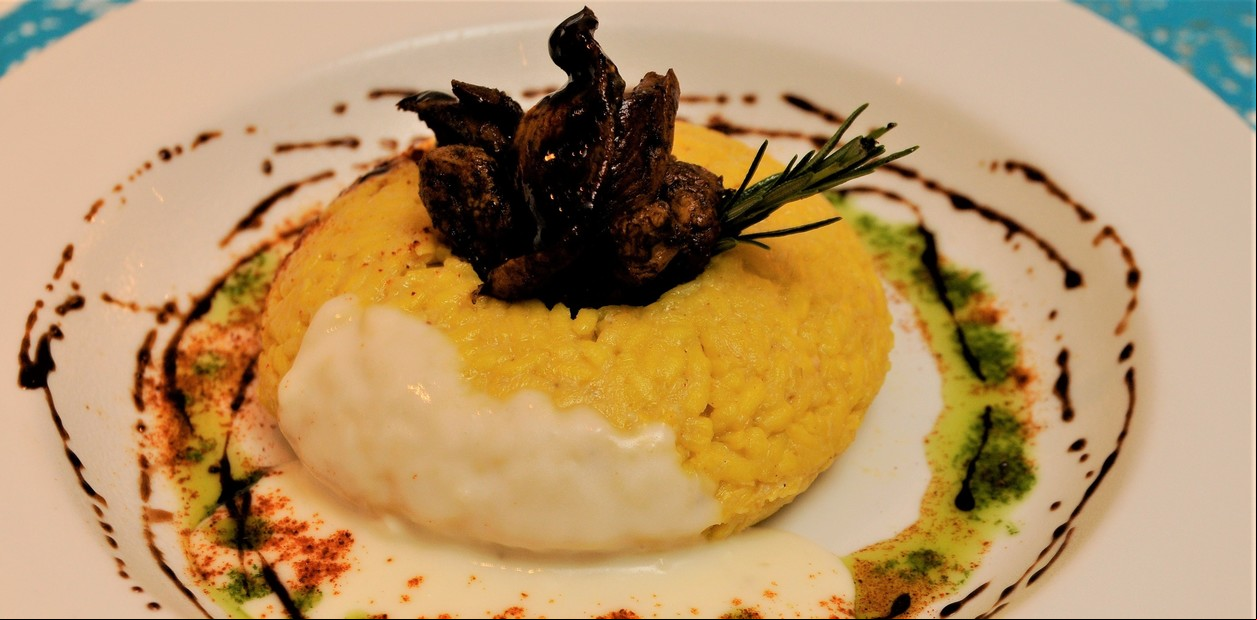 Receta de Risotto milanese al salto